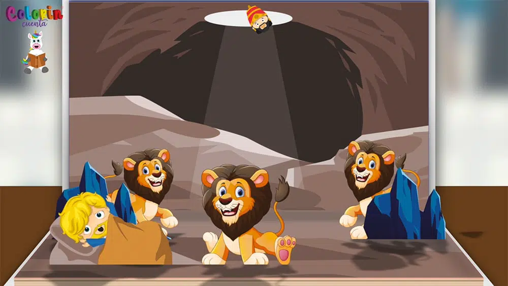 Daniel en el foso de los leones