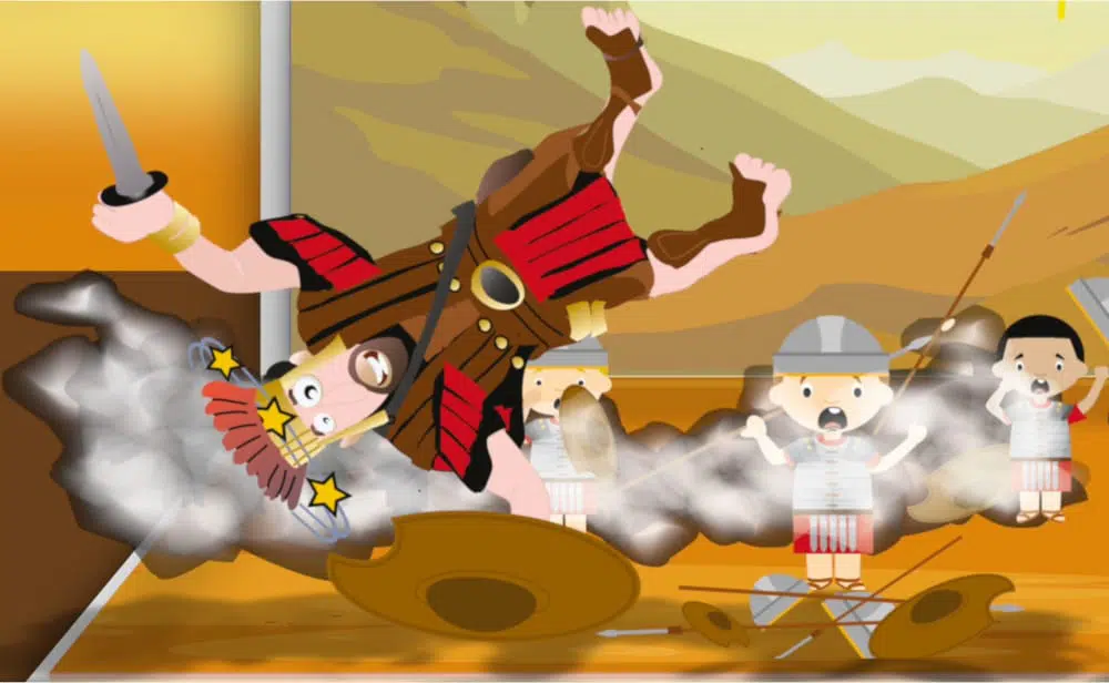 Cuento de David Y Goliat para niños