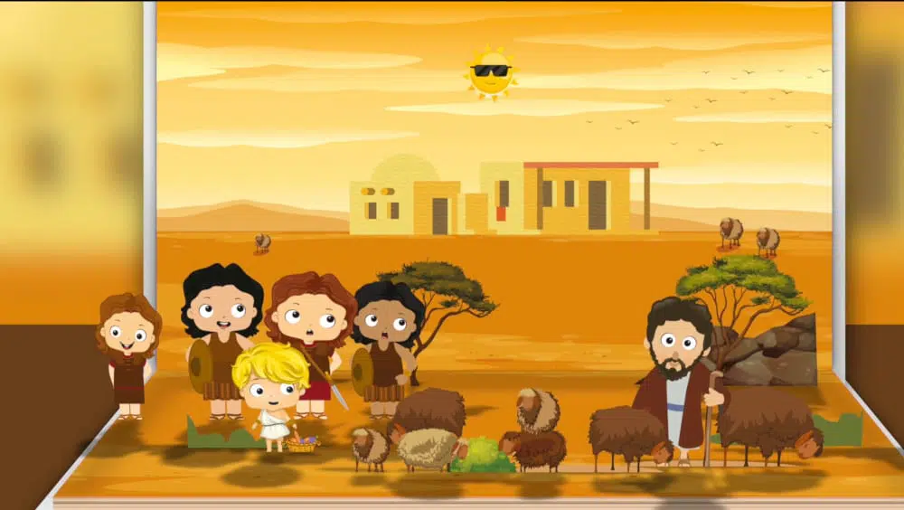 Cuento de David Y Goliat para niños