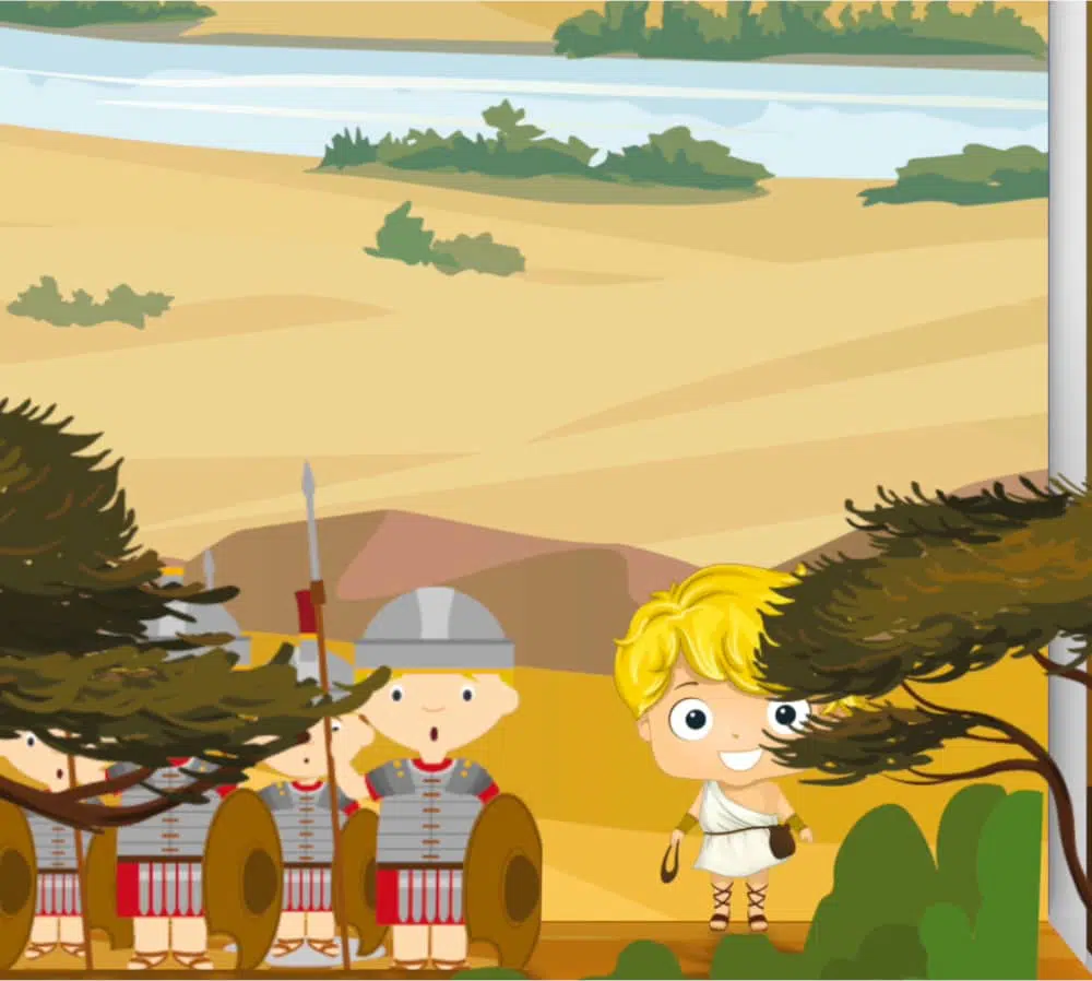 Cuento de David Y Goliat para niños