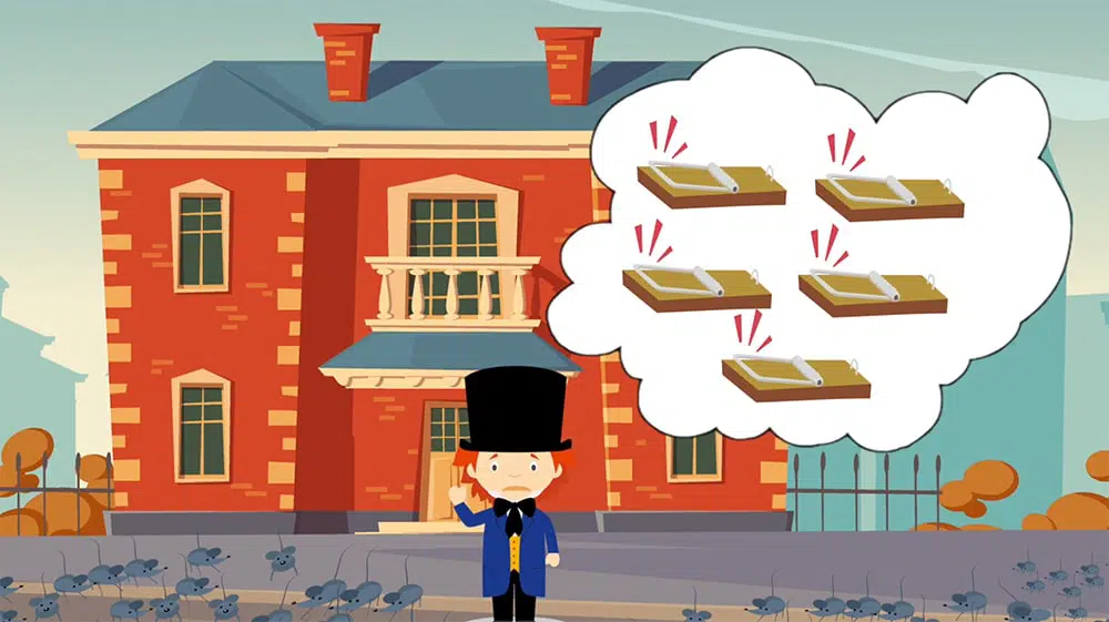 El flautista de hamelin de los hermanos Grimm