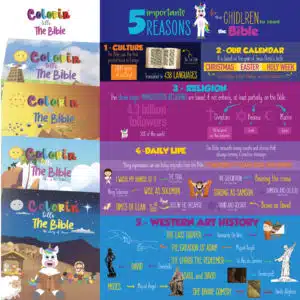 Infography 5 reasons to read the Bible with kids