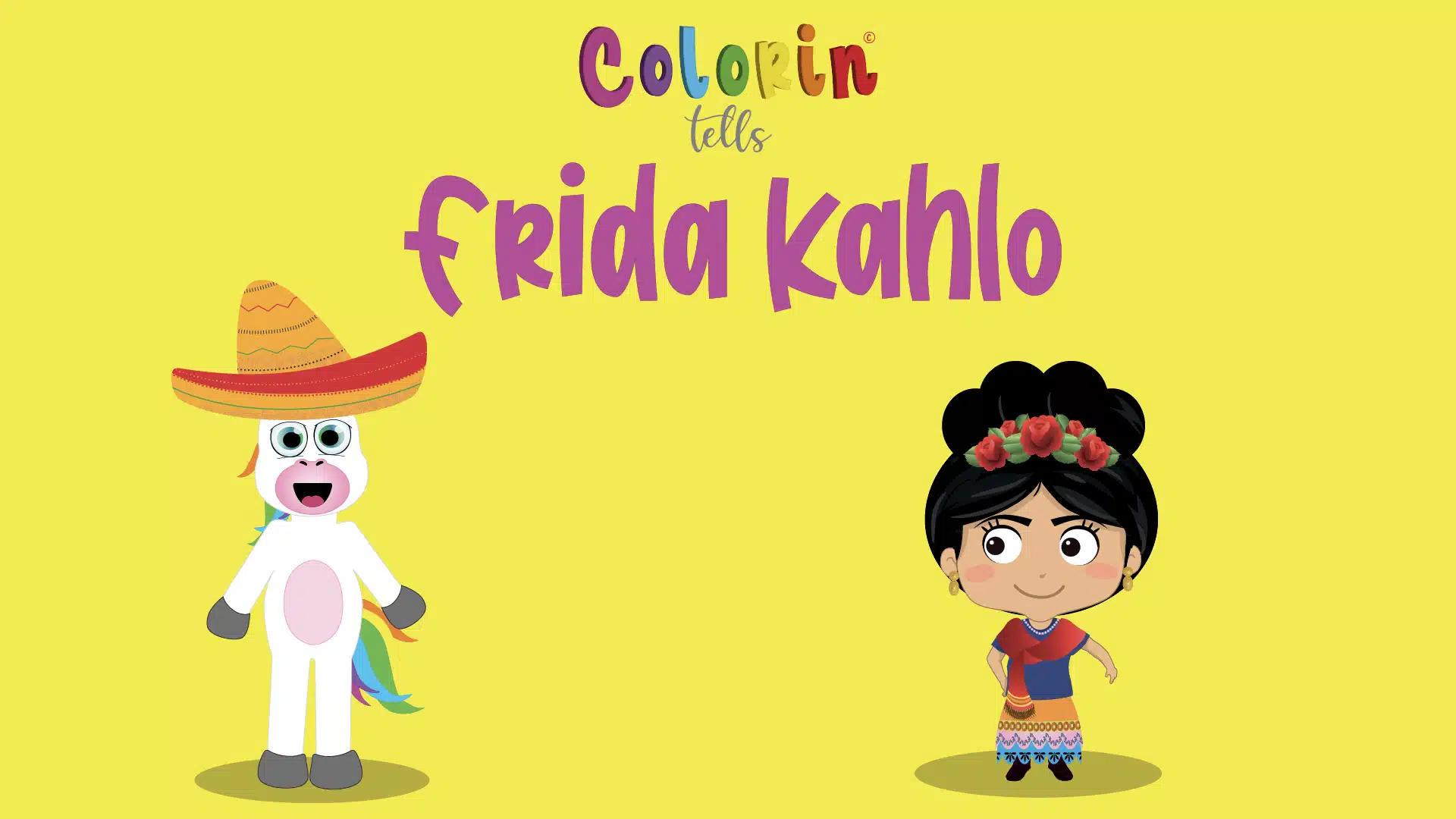 Colorin tells Frida Kahlo - video