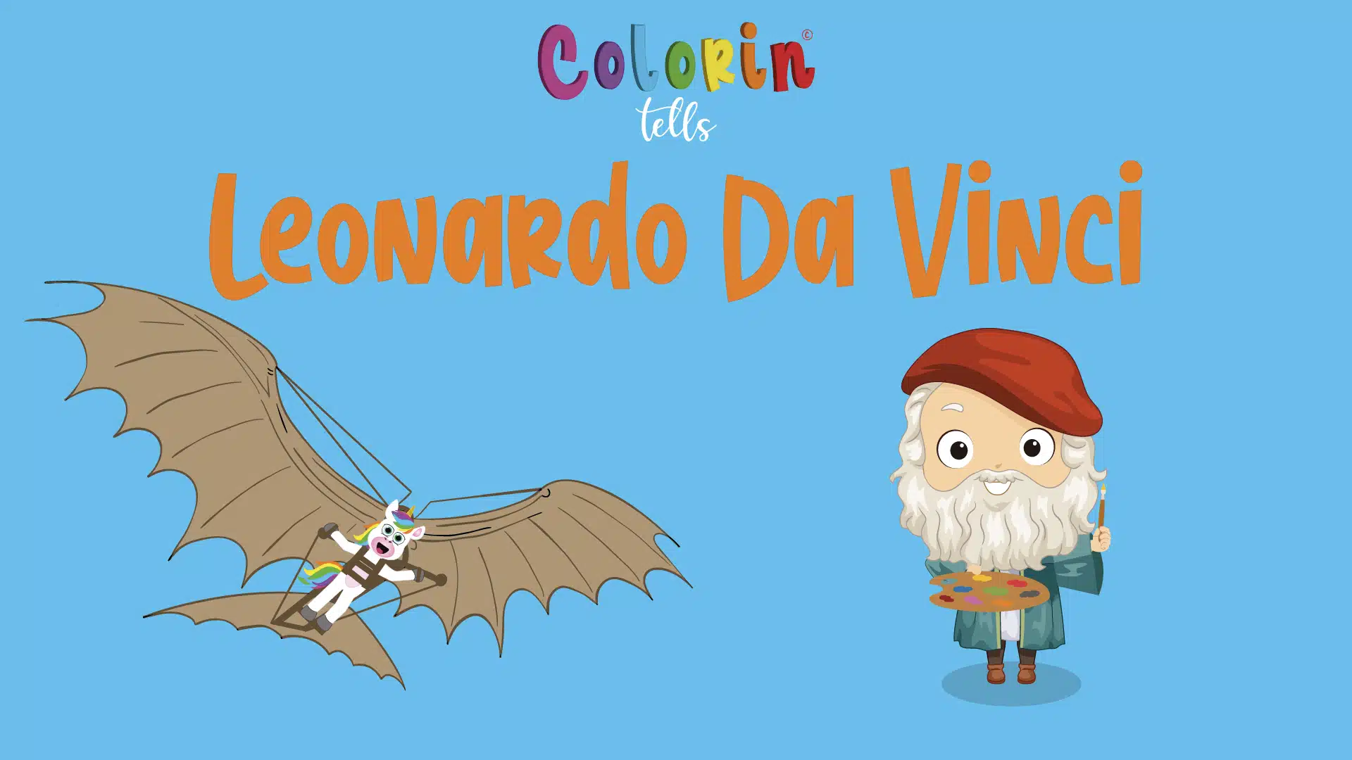 Colorin tells Leonardo da Vinci - video