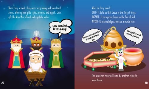 The Three Wise Men and their presents