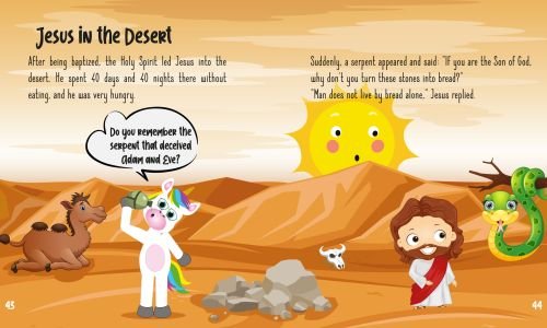 The story of Jesus for kids - The 3 temptations