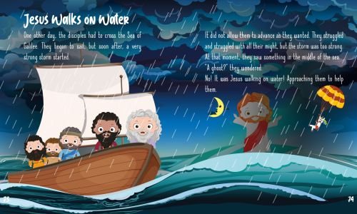The miracles of Jesus for kids