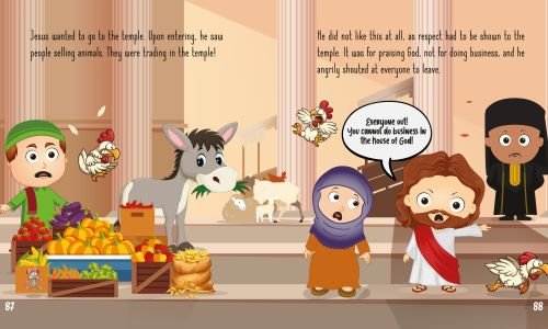 The story of Jesus for kids - Jesus arrives in Jerusalem