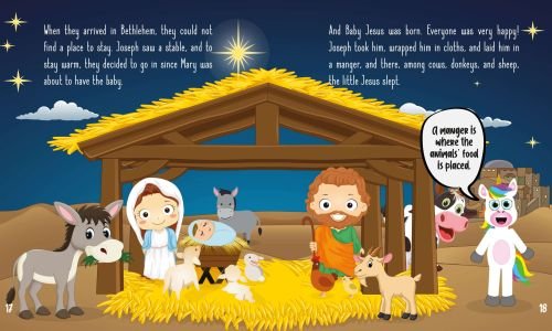 Colorin tells the Bible - The birth of Jesus -