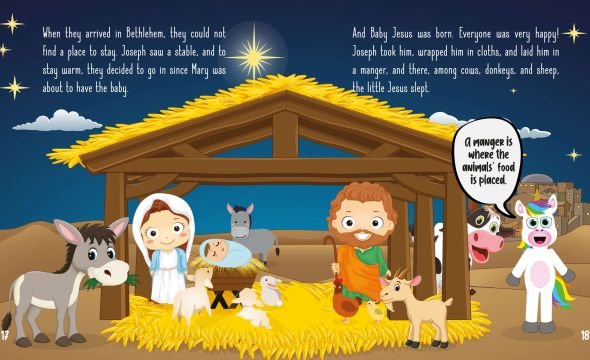 Colorin tells the Bible - The birth of Jesus -