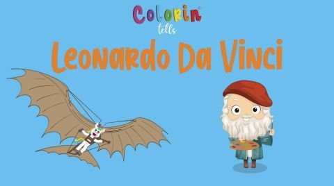 Colorin tells Leonardo da Vinci - video